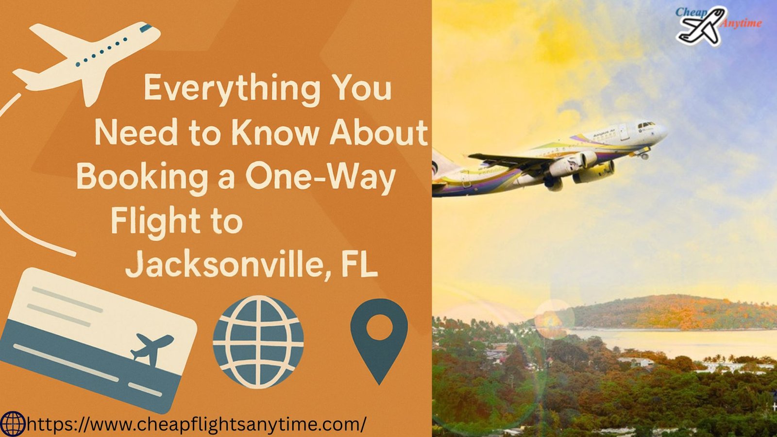 Read more about the article Everything You Need to Know About Booking a One-Way Flight to Jacksonville, FL