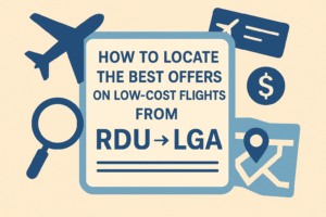 Read more about the article How to Locate the Best Offers on Low-Cost Flights from RDU to LGA
