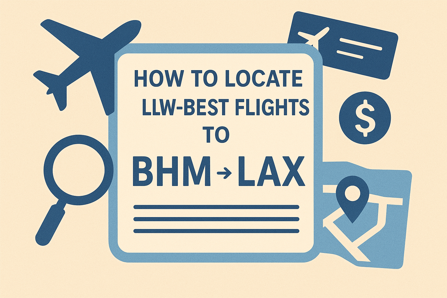 Read more about the article How to Locate Low-Cost Flights to Los Angeles (LAX) from Birmingham (BHM)